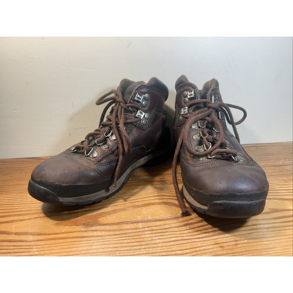 Timberland Euro Hiker Womens Size 8.5M Brown Outdoor Hiking Leather Boots 95310 - Picture 2 of 10